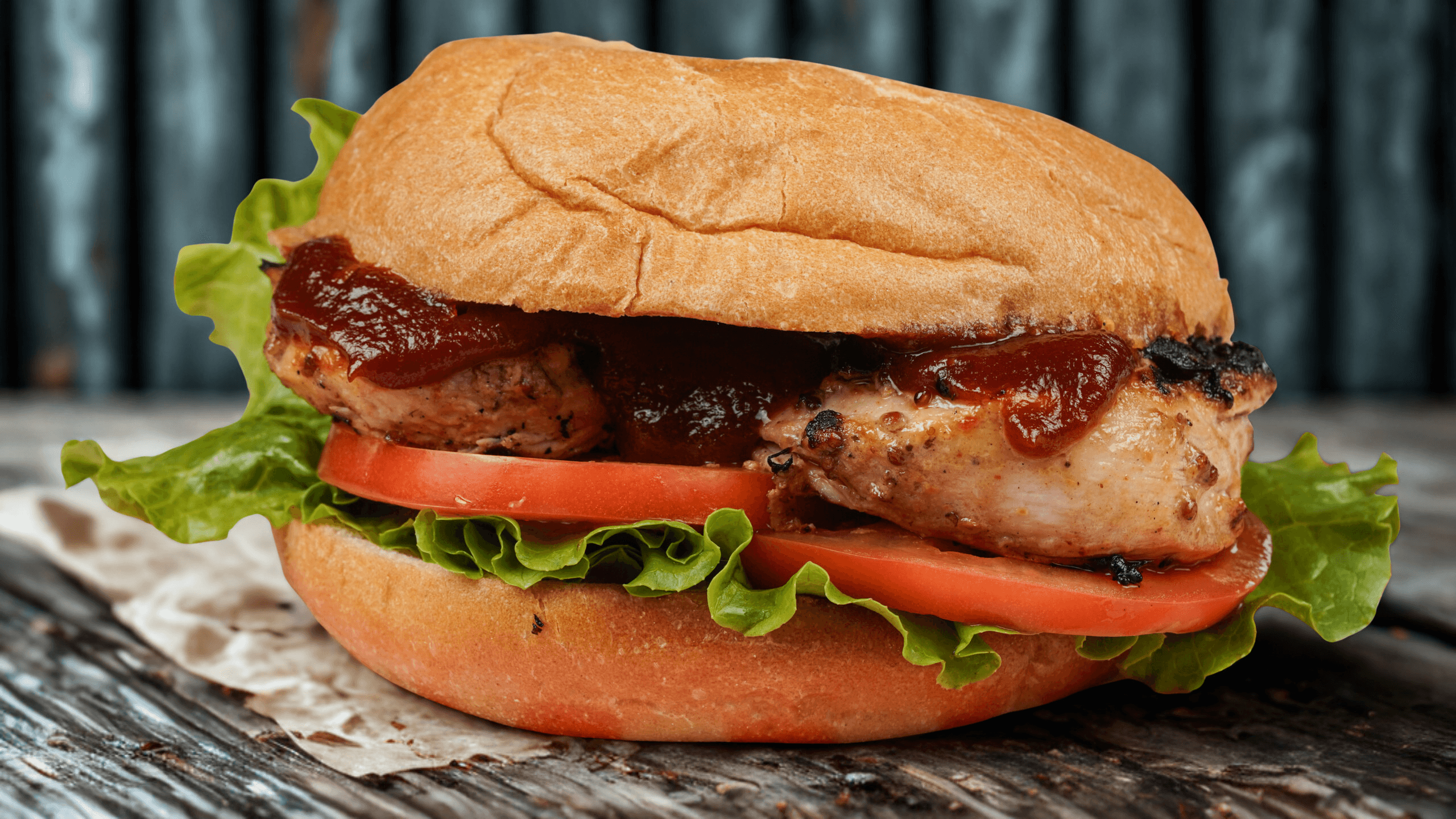 BBQ Chicken Burger